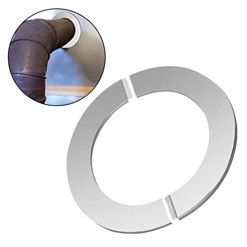 Faucet Decorative Cover Stainless Steel Round Pipe Gas Water Heater