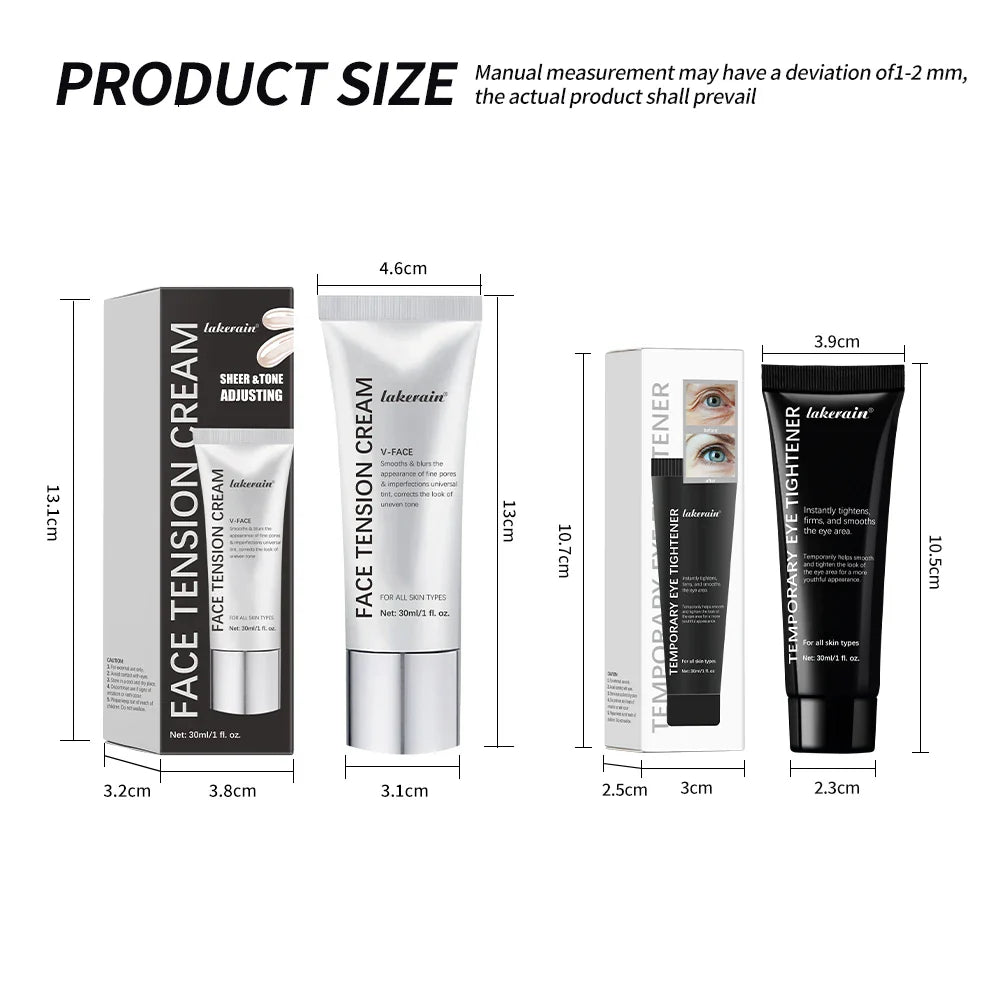Instant Eye Tightener Cream & No-Filter Primer – Firm & Smooth
