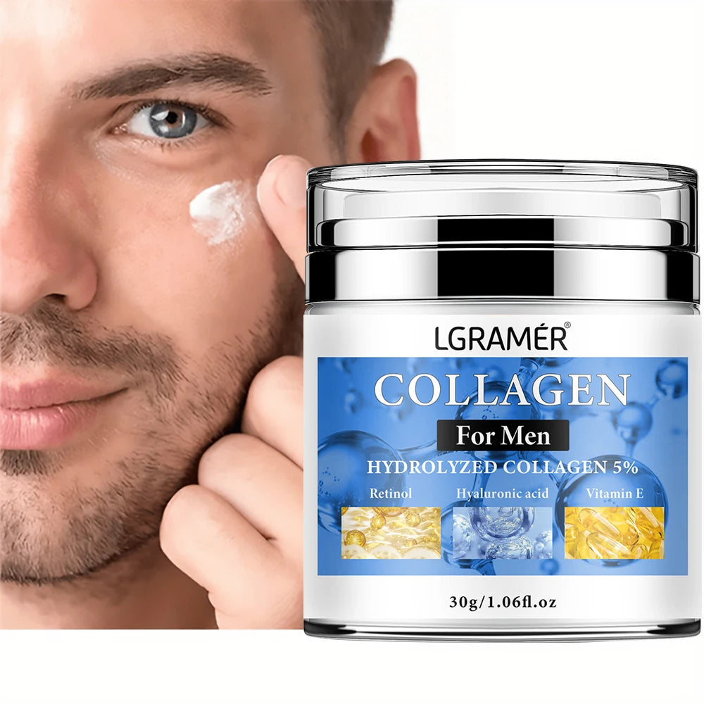 LGRAMER Retinol Anti-Wrinkle Face Cream for Men – 30ml