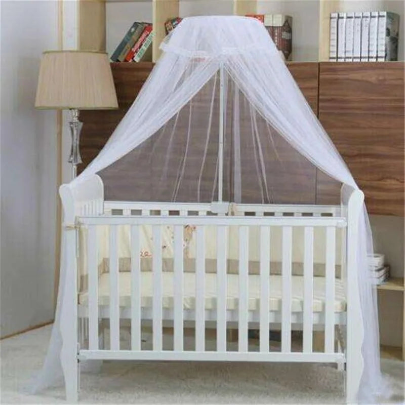 Baby Crib Mosquito Net Dome Canopy | Infant Bug-Proof Bed Net