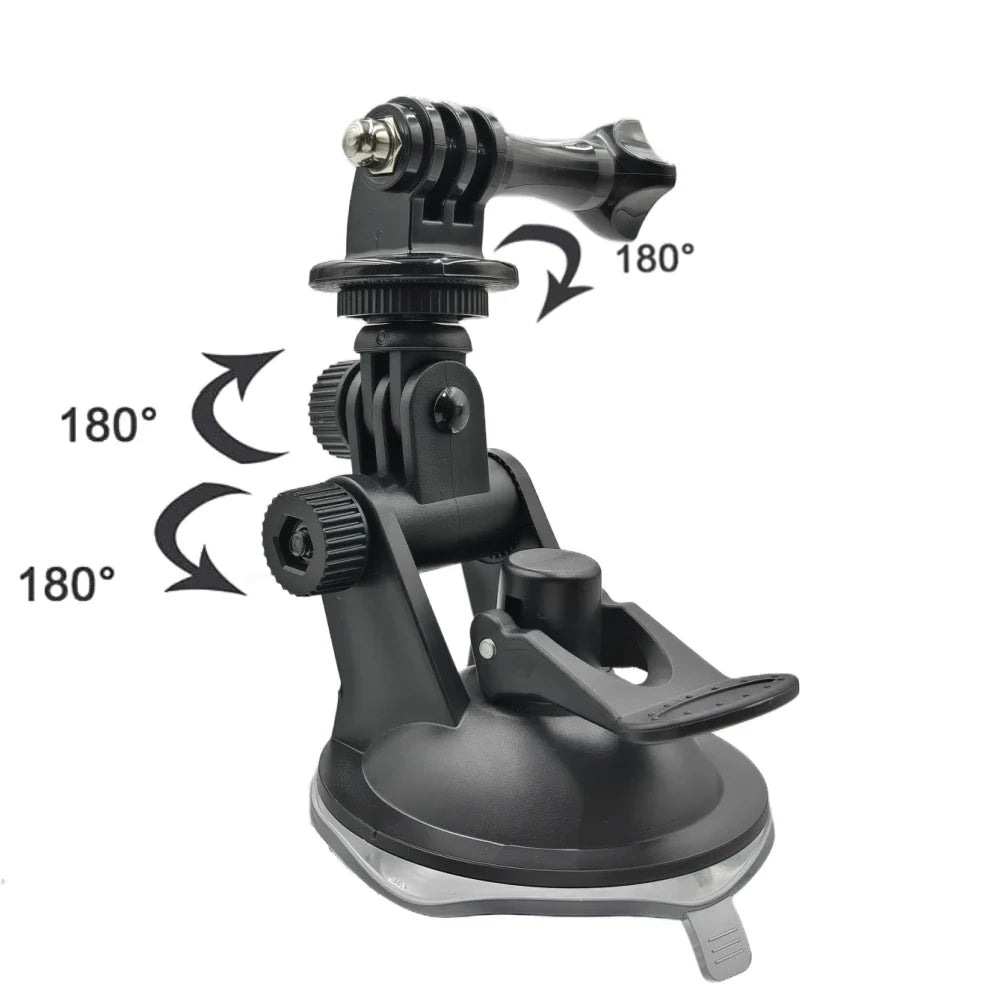 Suction Cup Windshield Mount for GoPro, Insta360 & DJI