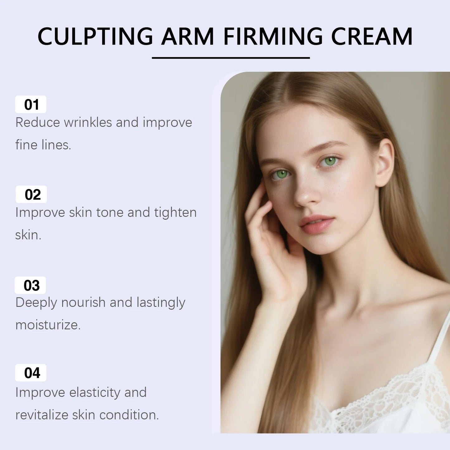 Retinol Firming Face Cream – Anti-Wrinkle & Brightening, 50g