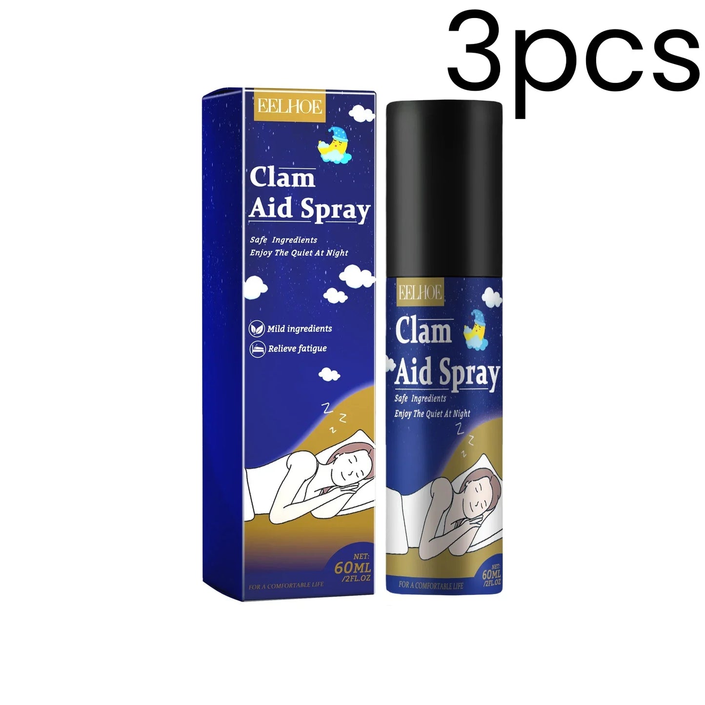 EELHOE Calming Pillow Mist Spray – Aromatic Sleep Mist 60ml