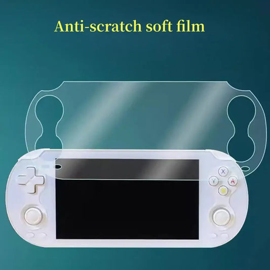 Anbernic RG Vita Pro Screen Protector – HD Full-Coverage 9-Inch Soft Film Peaceful Pleasures Health and Wellness