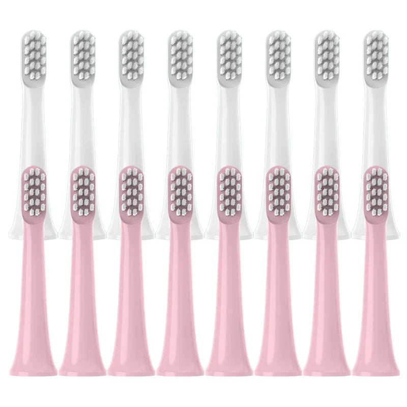 8-Pack Replacement Brush Heads for Xiaomi Mijia T100 | Soft DuPont