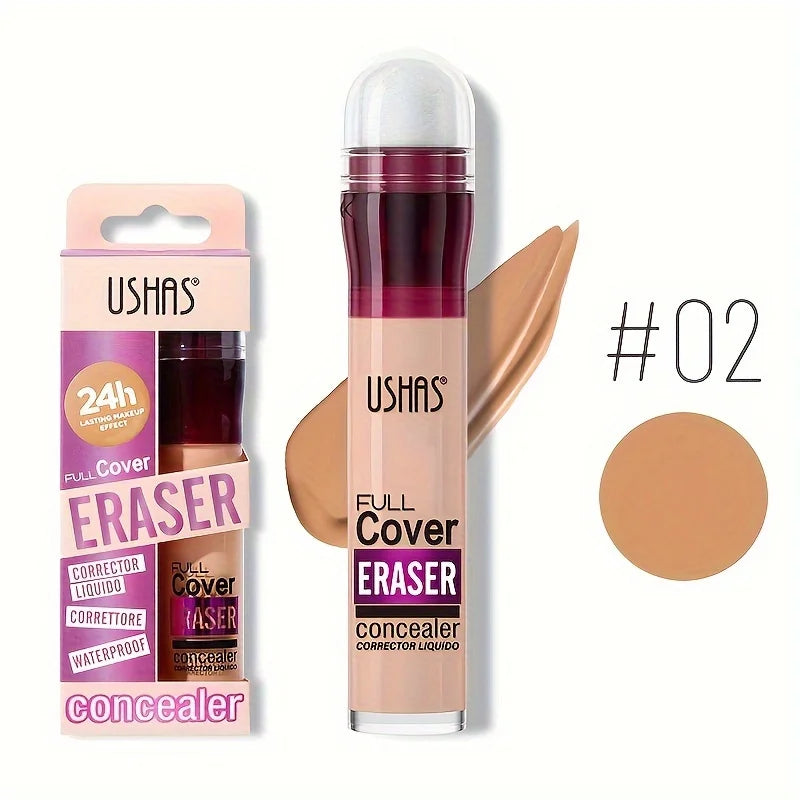 USHAS Sponge Tip Liquid Concealer – Long-Lasting, All Skin Types