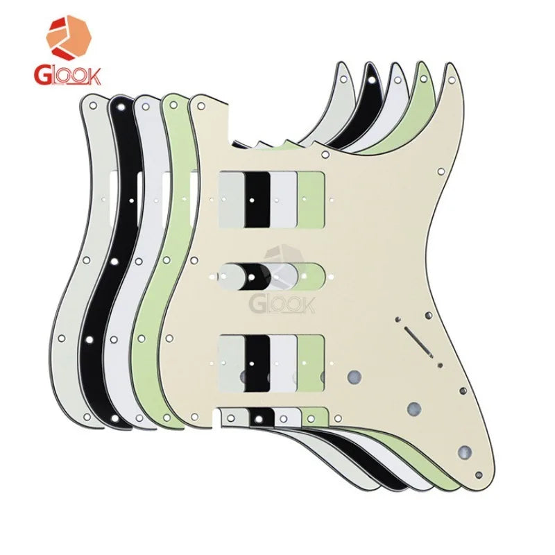Dual Single Double Electric Guitar Guard HSH Panel Memphis ST Pickup