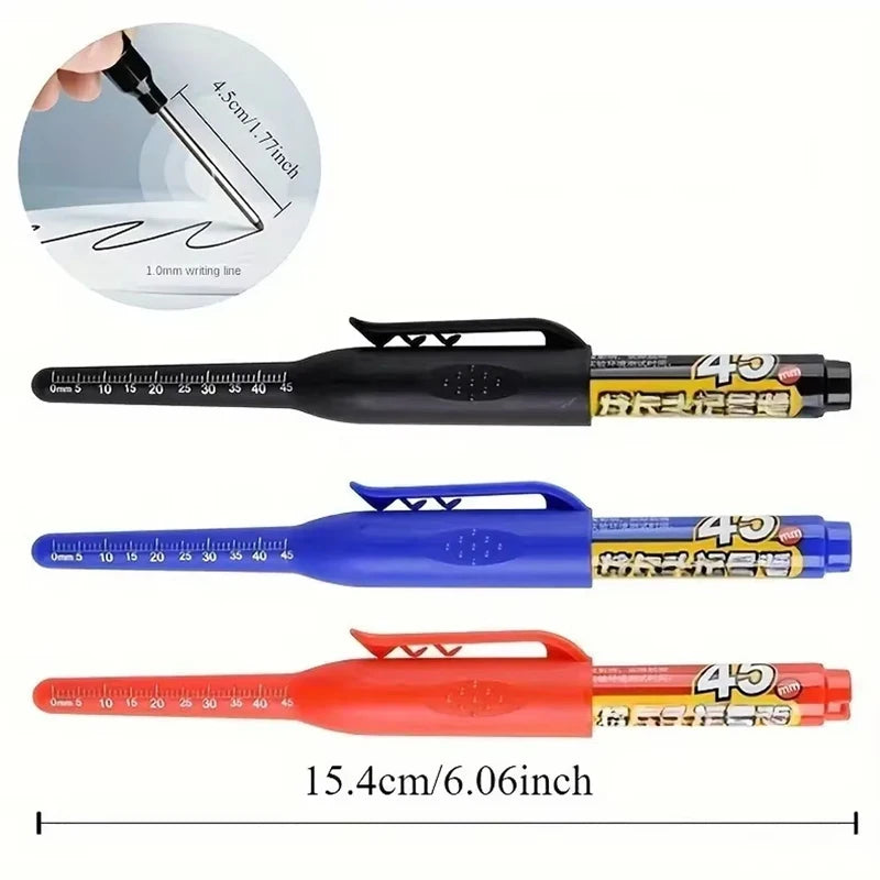 Waterproof Long Head Nib Deep Hole Markers Pen Tile Carpenter