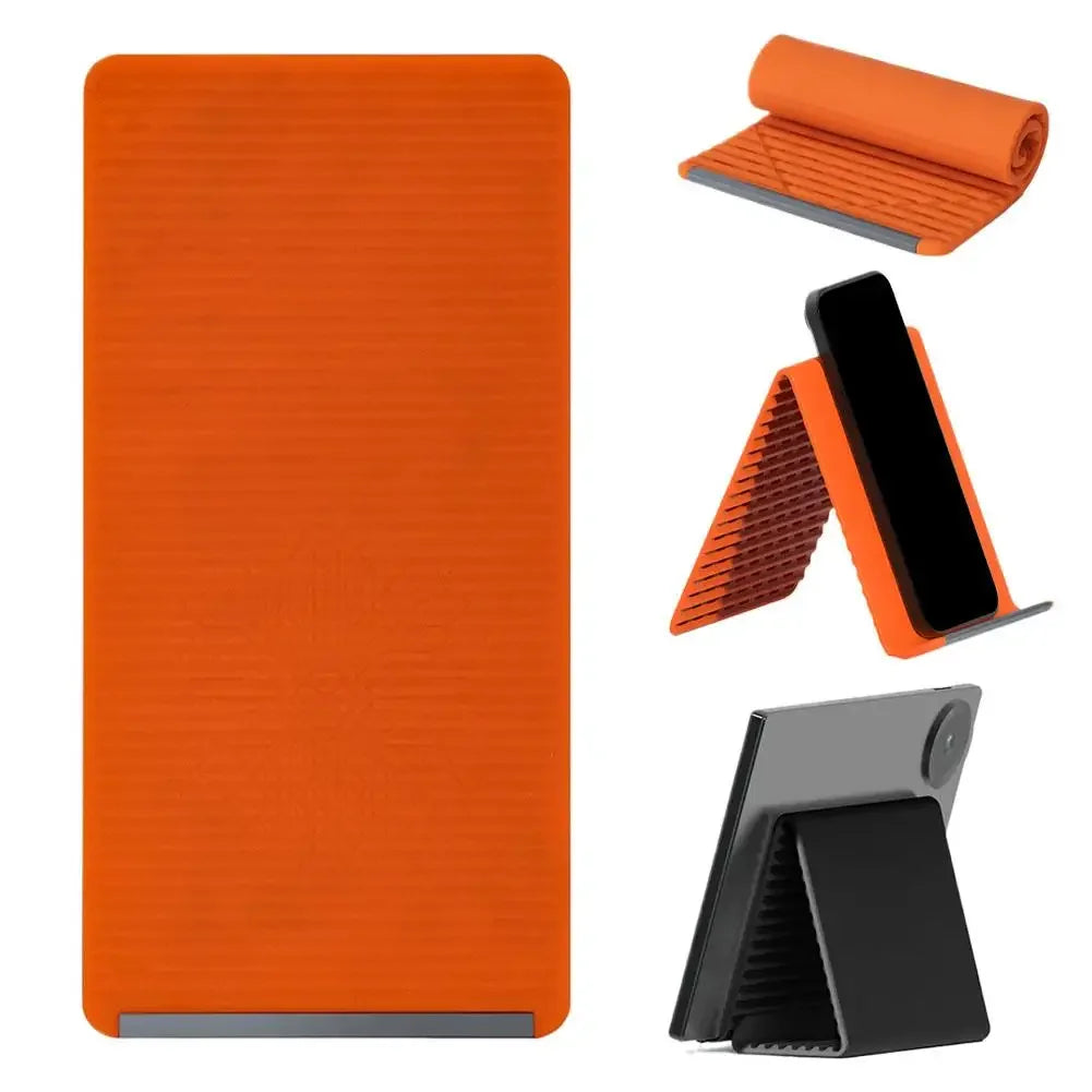 Universal Foldable Silicone Stand Freely Shaped Multi-angle Adjustable Anti-fall Non-slip Holder For Phone Tablets Laptops Bend Peaceful Pleasures Health and Wellness
