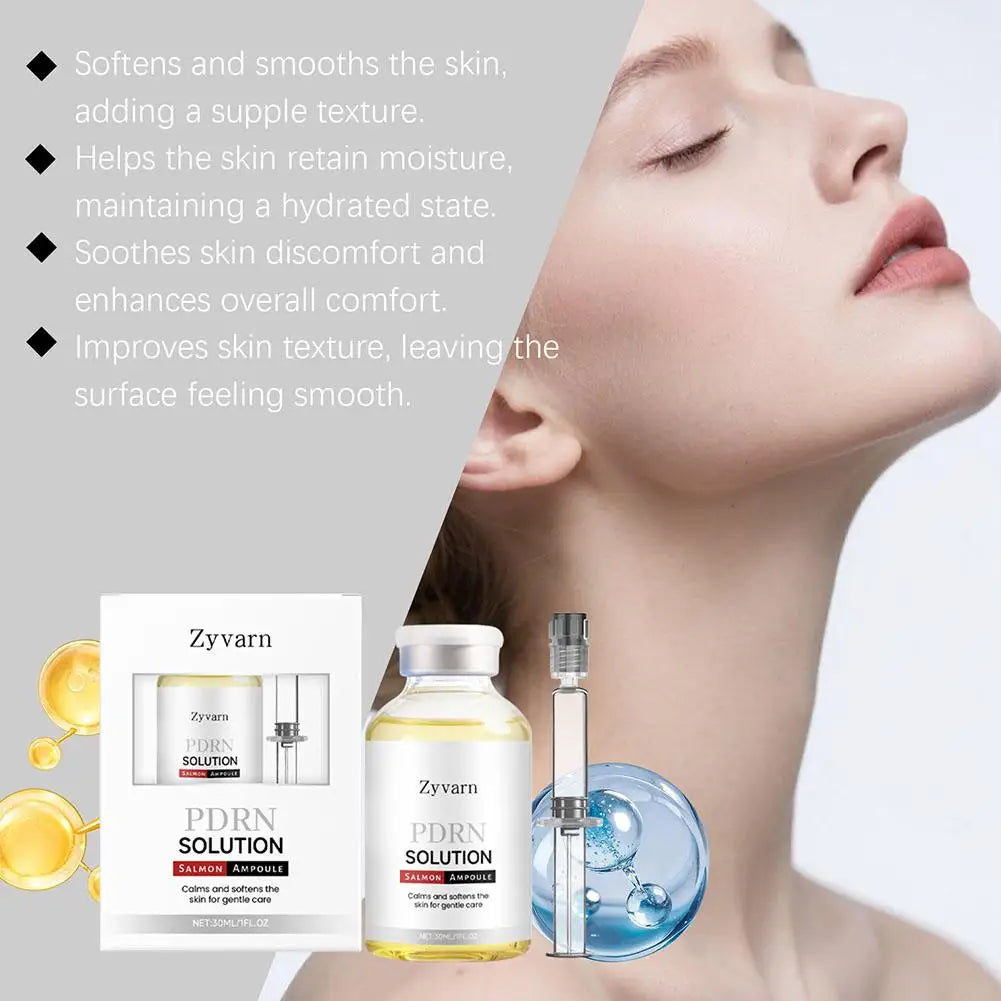 PDRN Salmon DNA Ampoule Serum 30ml | Hydrating Face Essence