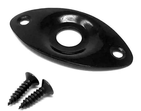 Electric Guitar Bass DIY Accessories Cat Eye Jack Iron Sheet Socket