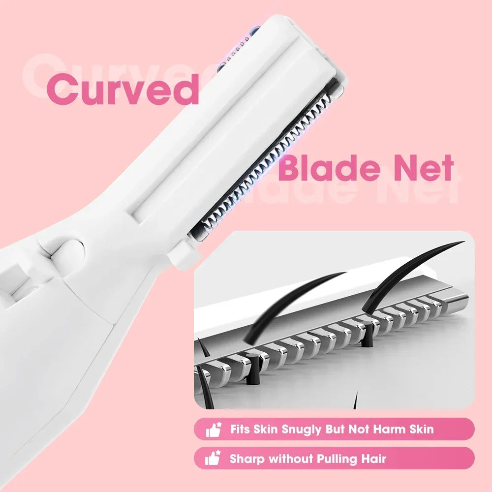 Ms.Dear Dual-Blade Rechargeable Electric Eyebrow Trimmer