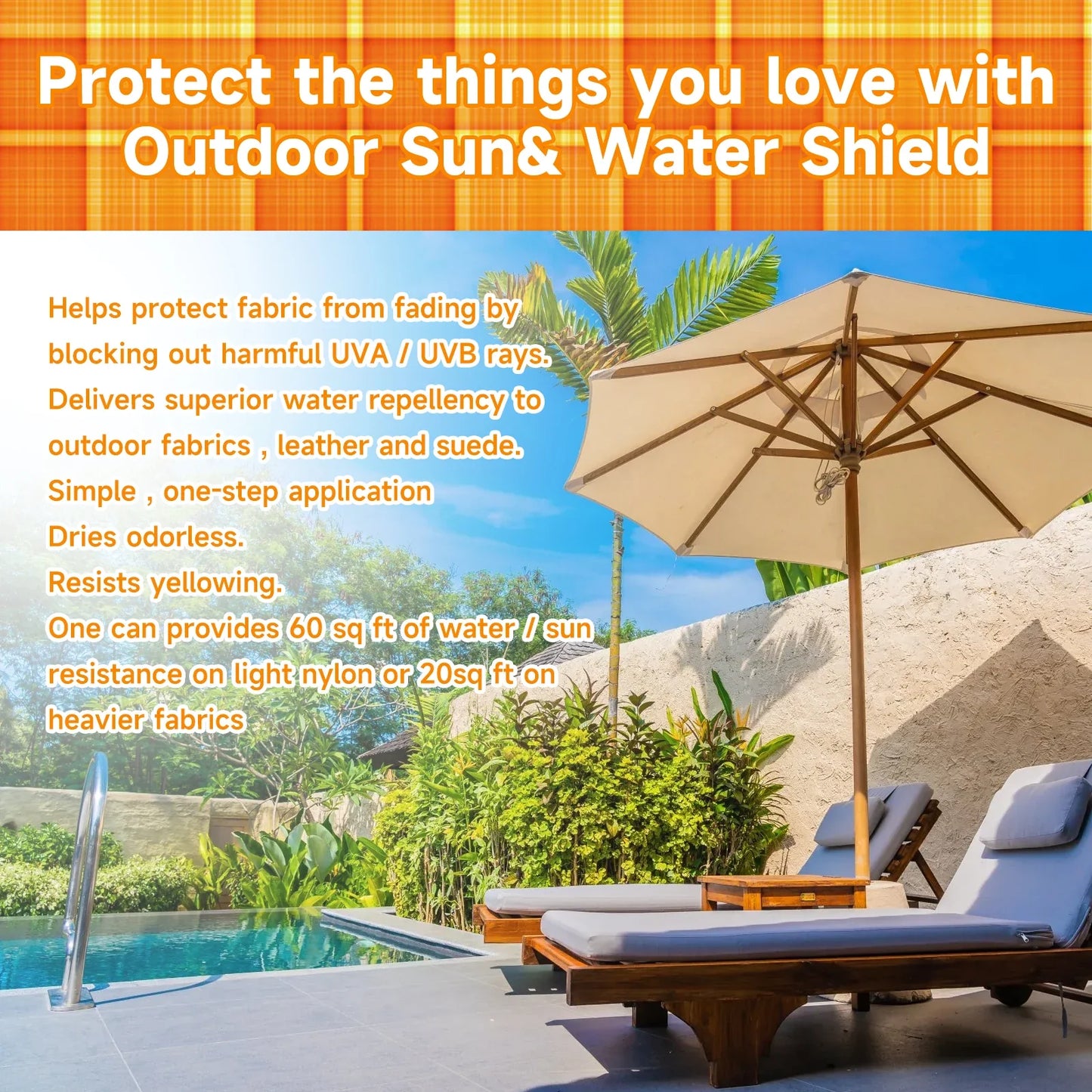 Waterproof Fabric Spray – UV & Rain Protection for Leather