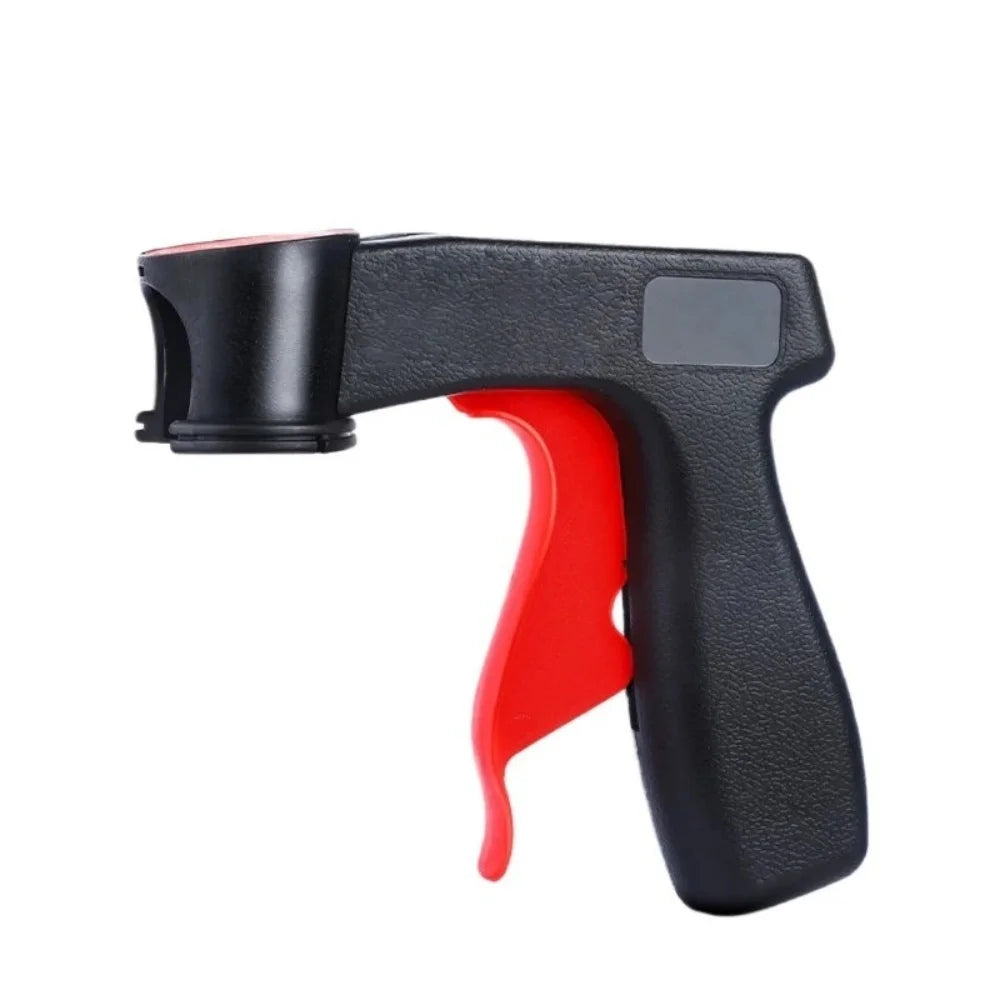Universal Spray Paint Gun Handle Reusable Aerosol Portable Plastic Spray Gun Grip For Car Painting Graffiti DIY Art Repair Tool Peaceful Pleasures Health and Wellness Black