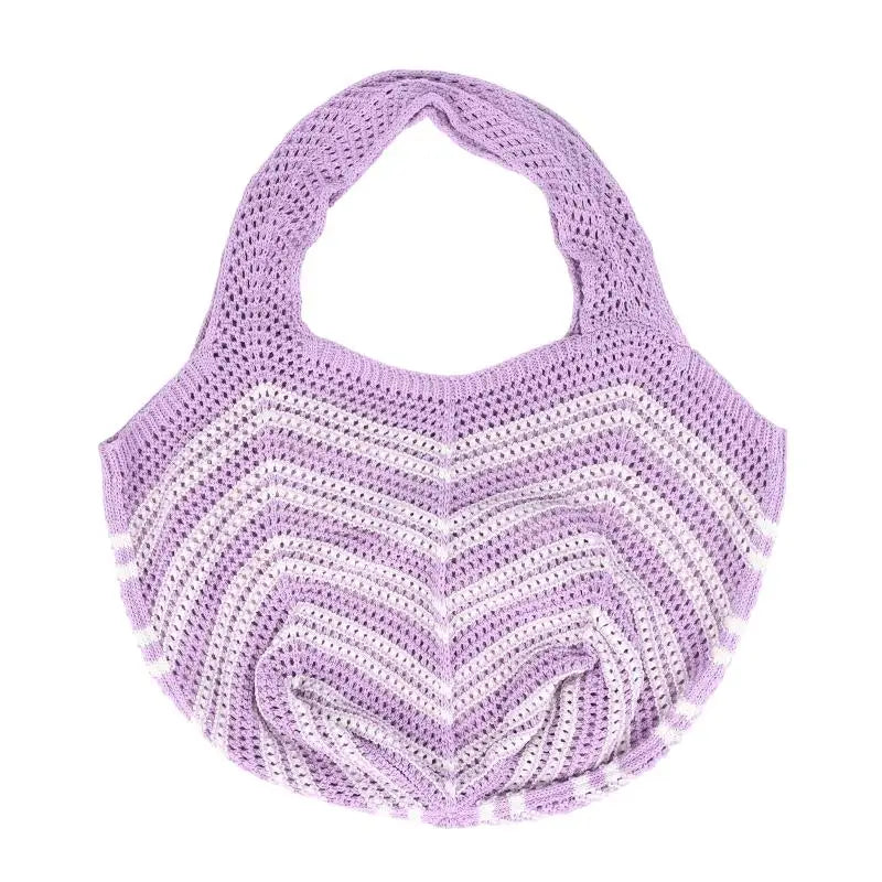 Women's Knitted Tote Bag – Beach, Casual & Commute Shopper
