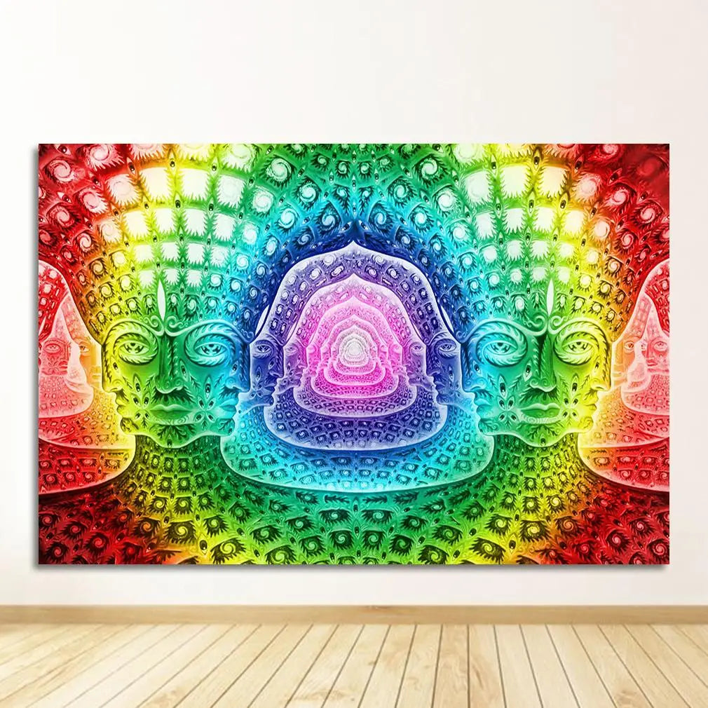 Life Modular Pictures Modern Home Decoration Wall Art Canvas Prints Painting Bedroom Poster Alex Grey Psychedelic Trippy Tree Peaceful Pleasures Health and Wellness 2011-03 50x70cm Unframed