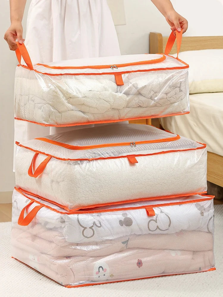 Large Zipper Storage Bags – Under Bed & Closet Organizer Zipper Storage Bag Peaceful Pleasures Health and Wellness