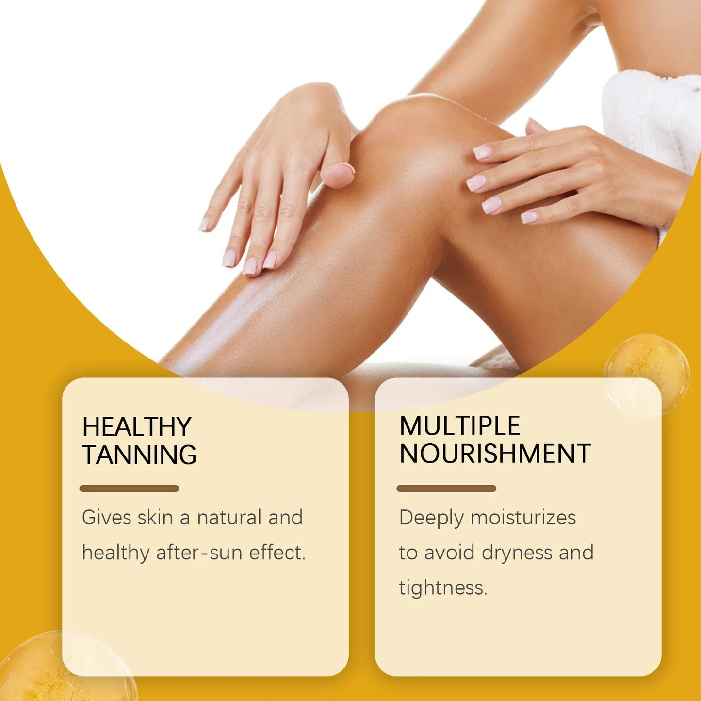 OceAura Sunless Self Tanner Bronzing Lotion – Face & Body