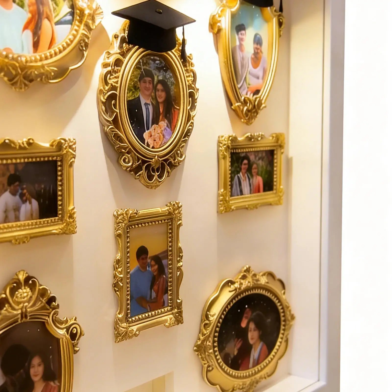 Museum Silhouette Box Vintage Display Case DIY Tiny Picture Frame for Graduation Birthday Party Wedding Valentine's Day Her Him Peaceful Pleasures Health and Wellness
