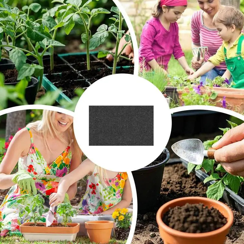 8x Replacement Capillary Felt Mats – Seed Tray Watering Mats