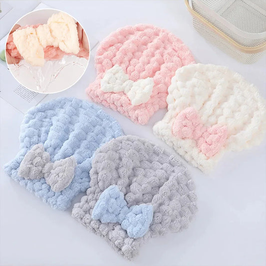 Super Absorbent Quick Dry Hair Towel Wrap Turban for Women Hair Towel Wrap Oasis Select