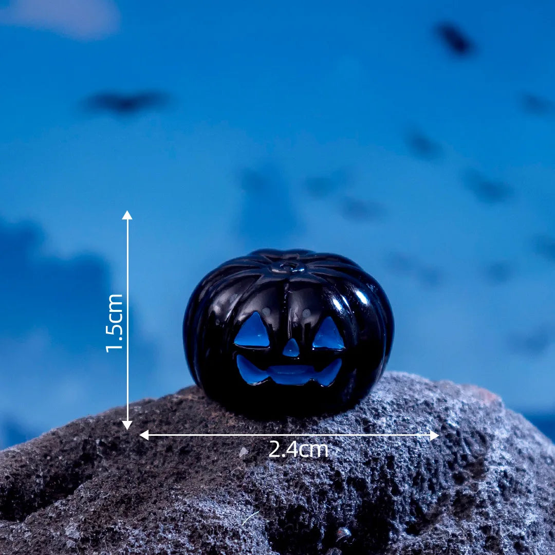 1pcs Halloween Witch Owl Bat Ghost Skeleton Candle Figurine Home Decor Miniature Fairy Garden Decoration Accessories Home Decor Peaceful Pleasures Health and Wellness 5