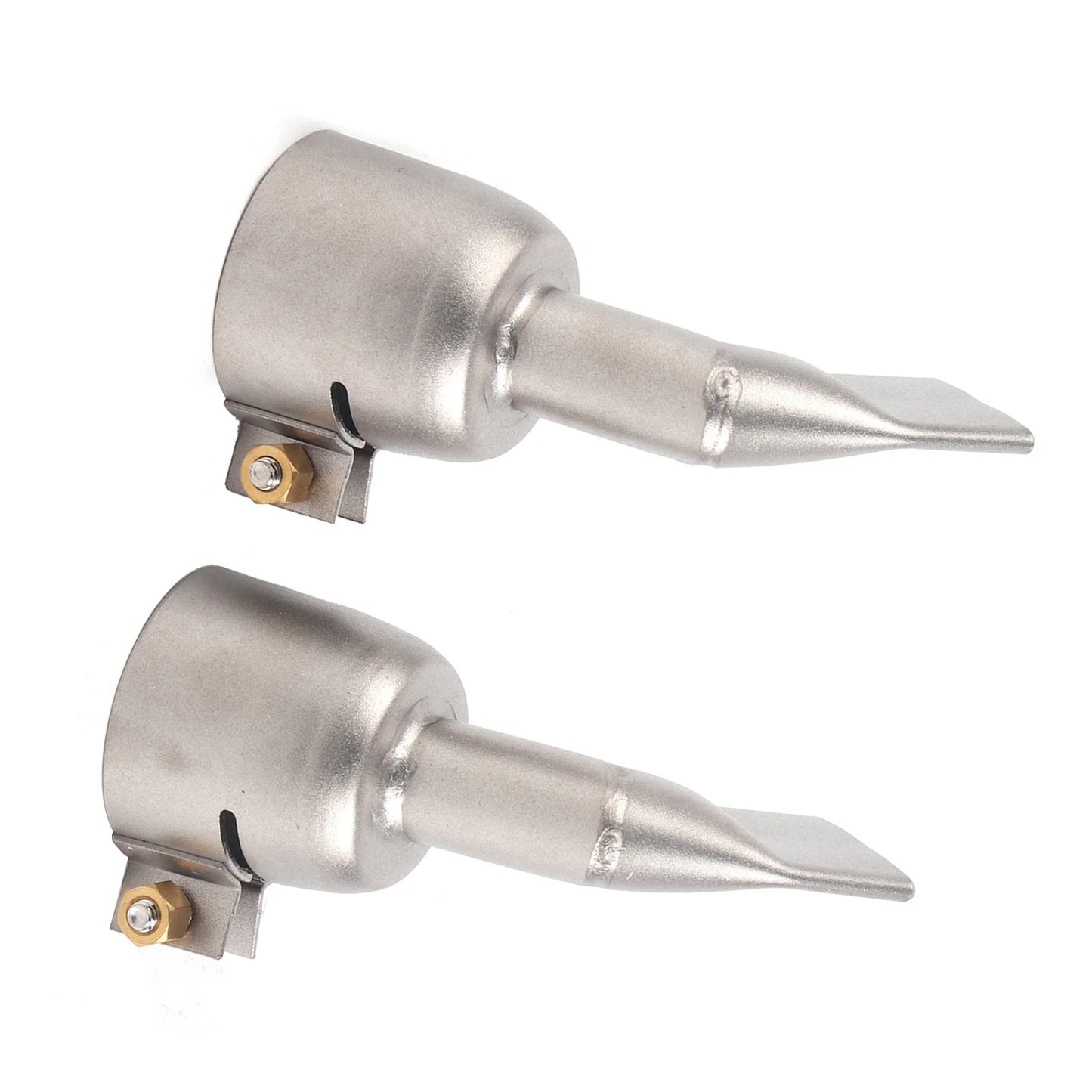 Welding Gun Nozzle Flat 120 Degree Stainless Steel Air Plastic Weld