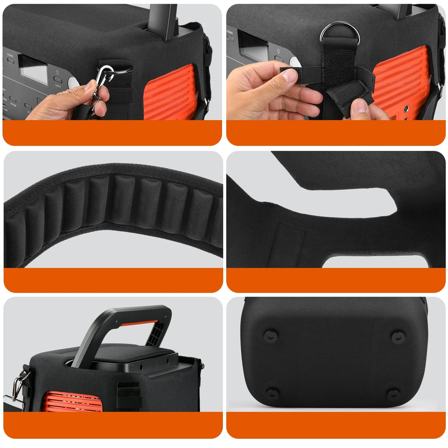 EVA Protective Case for Jackery Explorer 1000 V2 | Carry Bag