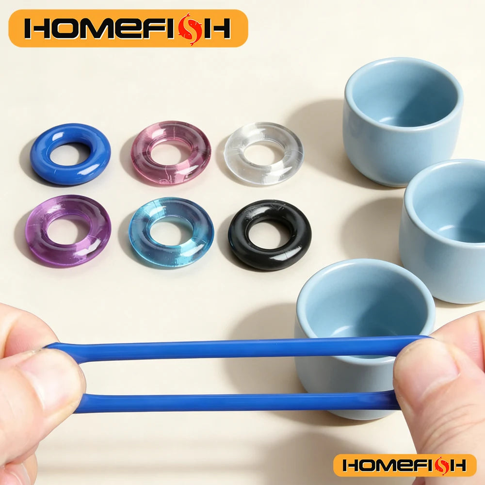 Silicone sun ring, penis ring, locking ring, crystal ring, fixing ring, delay ring, foreskin ring, tricolor ring, blocking ring, Peaceful Pleasures Health and Wellness