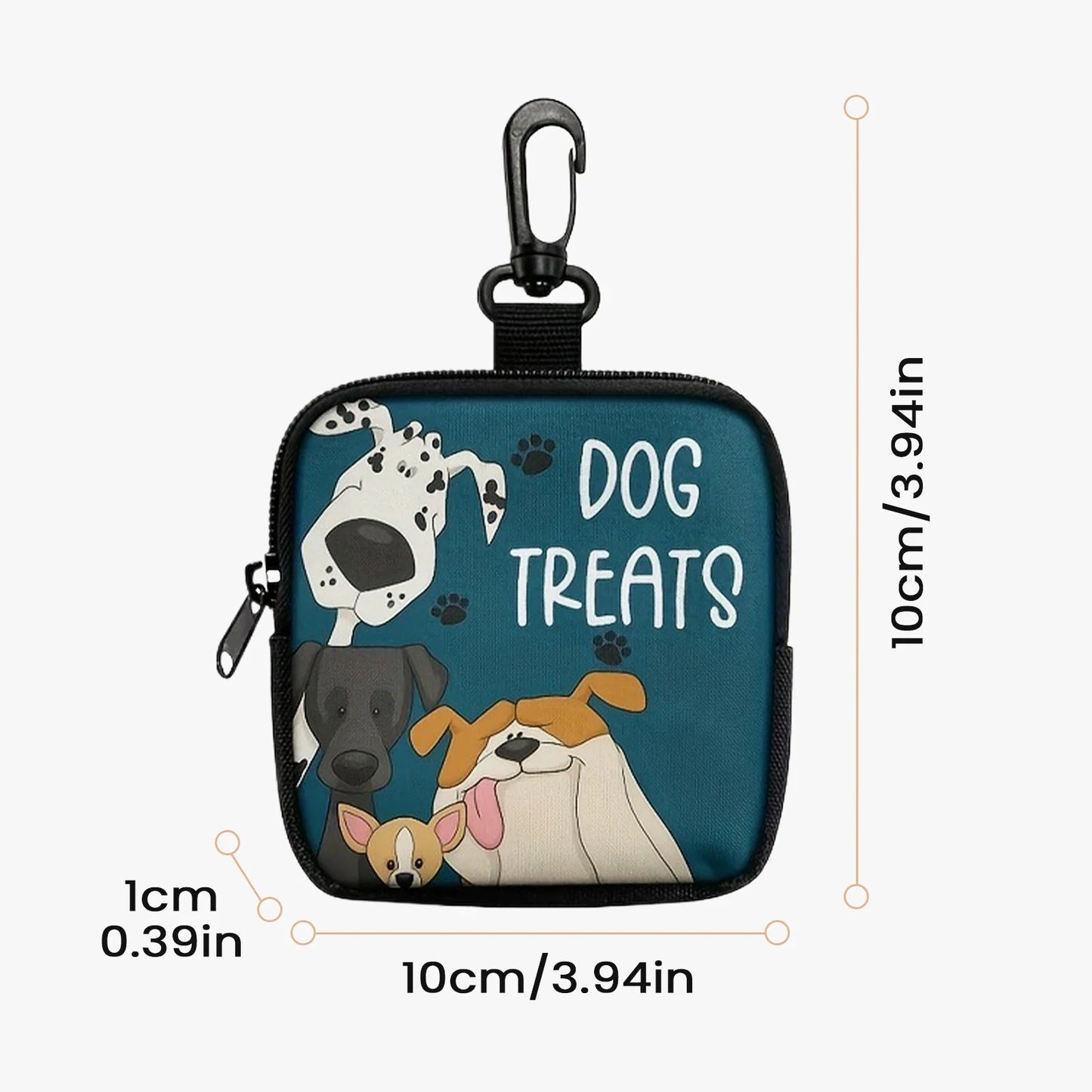 Dog Training Treat Bag – Leakproof Portable Snack Waist Pouch