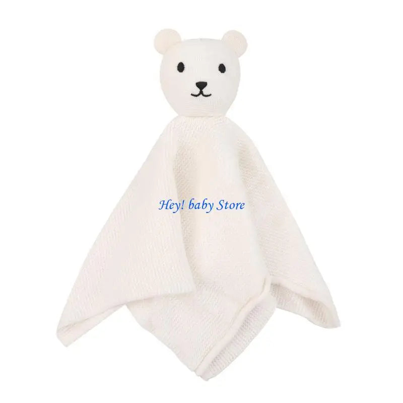 Baby Bear Snuggle Comforter Blanket | Soft Cotton Soothe Towel
