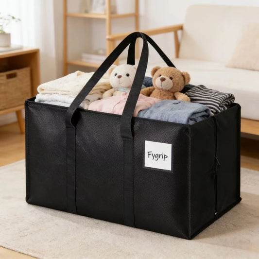 Extra Large Non-Woven Storage Bag | Quilt & Laundry Organizer Storage Organizer Bag Peaceful Pleasures Health and Wellness
