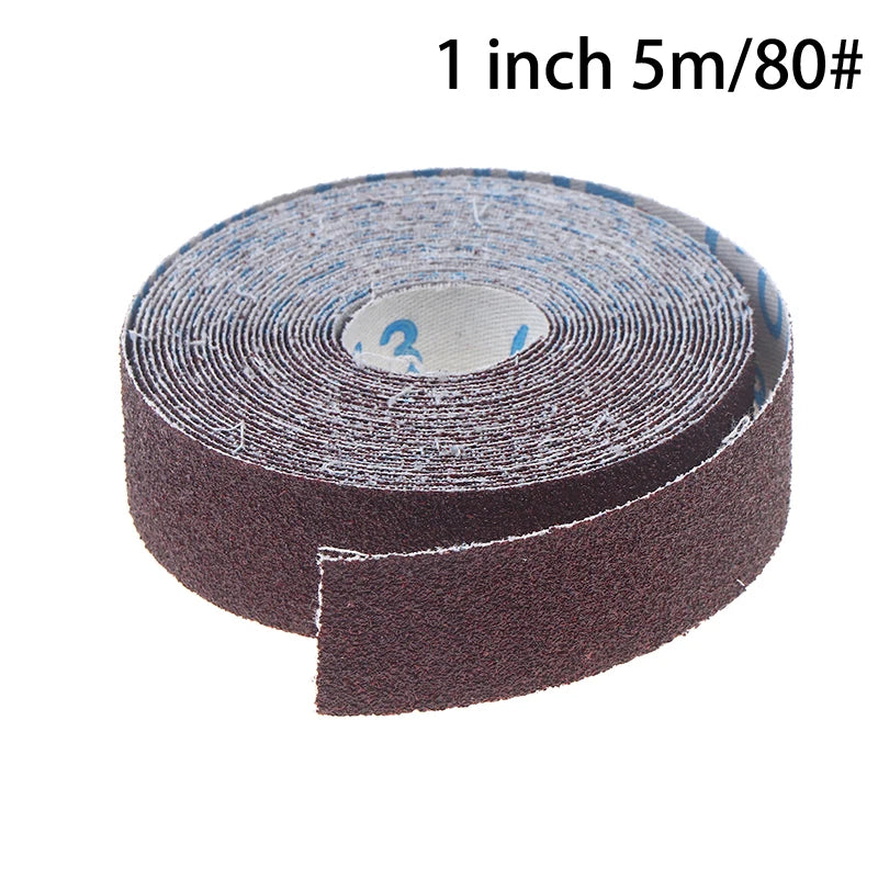 1 Inch Emery Cloth Rolls Continuous Sandpaper For Wood Sanding Metal Polishing Car Detailing Peaceful Pleasures Health and Wellness A2