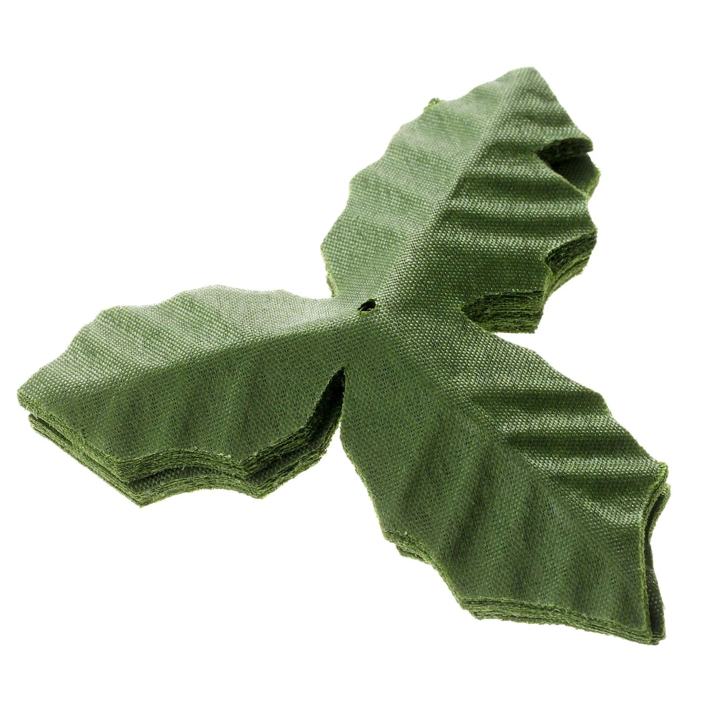 50-Pack Silk Artificial Rose Leaves – Green & Gold Wedding Decor