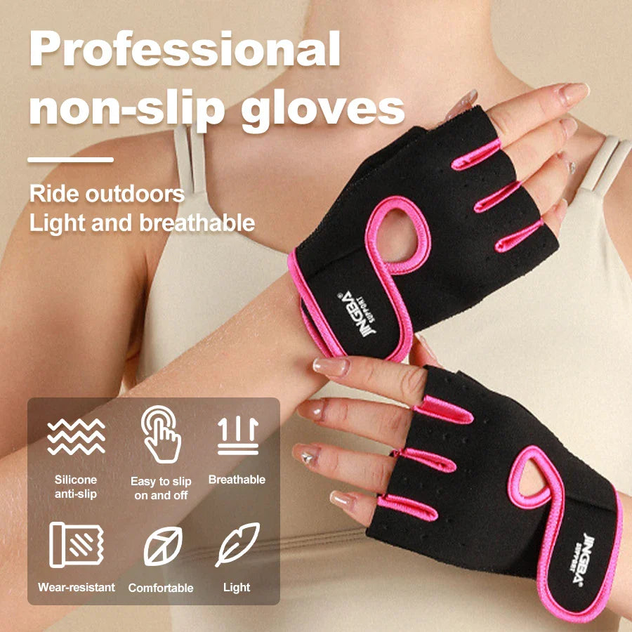 Gym Gloves for Weight Lifting, Cycling & Workout – Men & Women