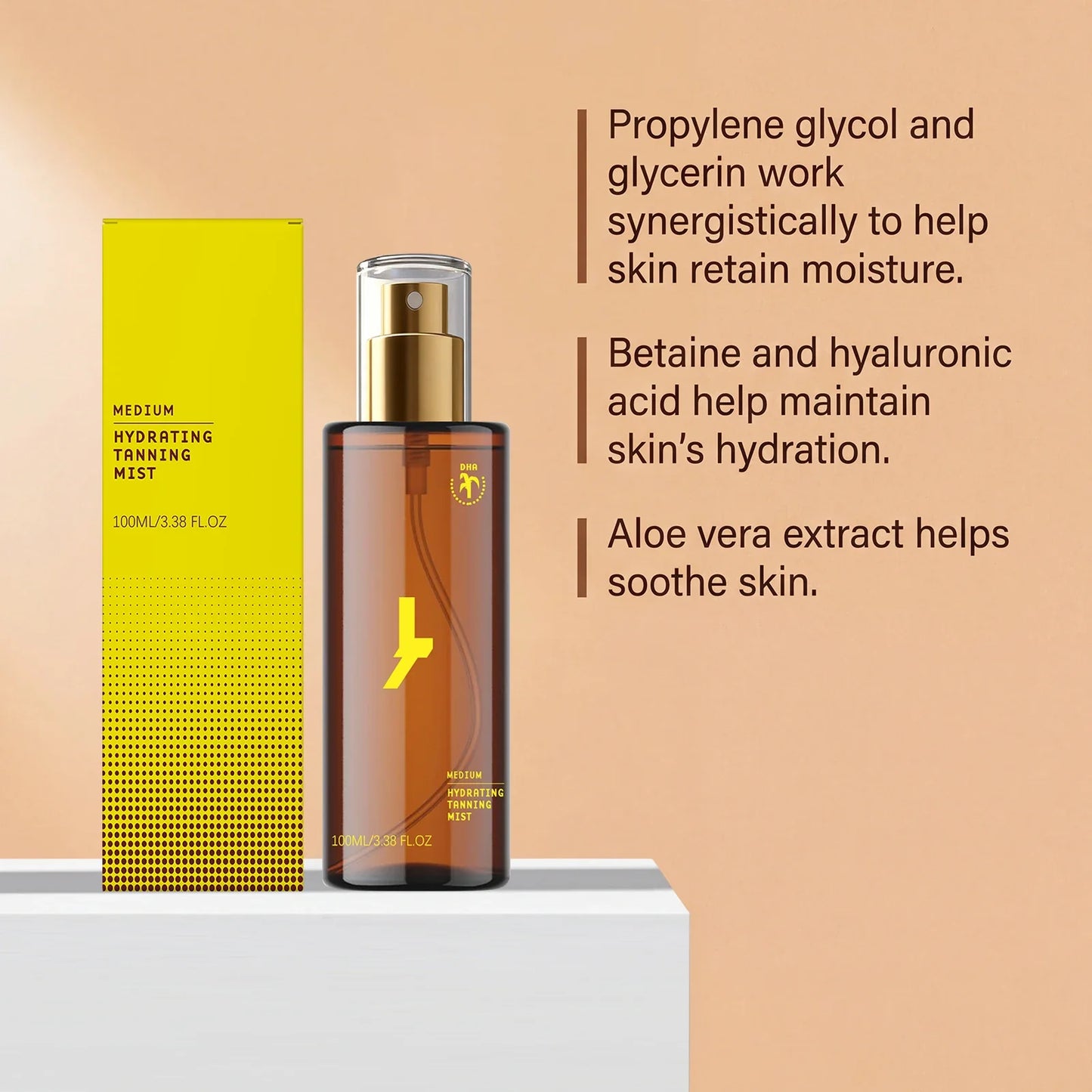 Ximonth Sunless Self Tanner Spray – Natural Bronze Glow 100ml
