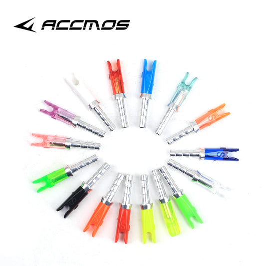S Arrow Nock Pin Aluminum ID Carbon Shaft DIY Archery Accessories Peaceful Pleasures Health and Wellness ID3.2mm Trans Blue