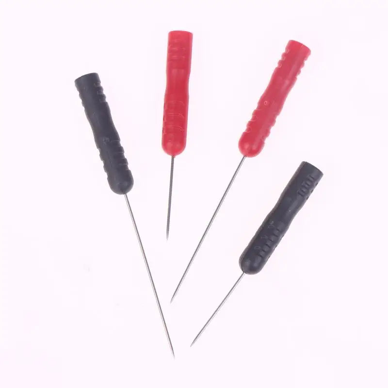 Multimeter Needle Probe Tips 1000V/10A – Bendable 3mm Pair