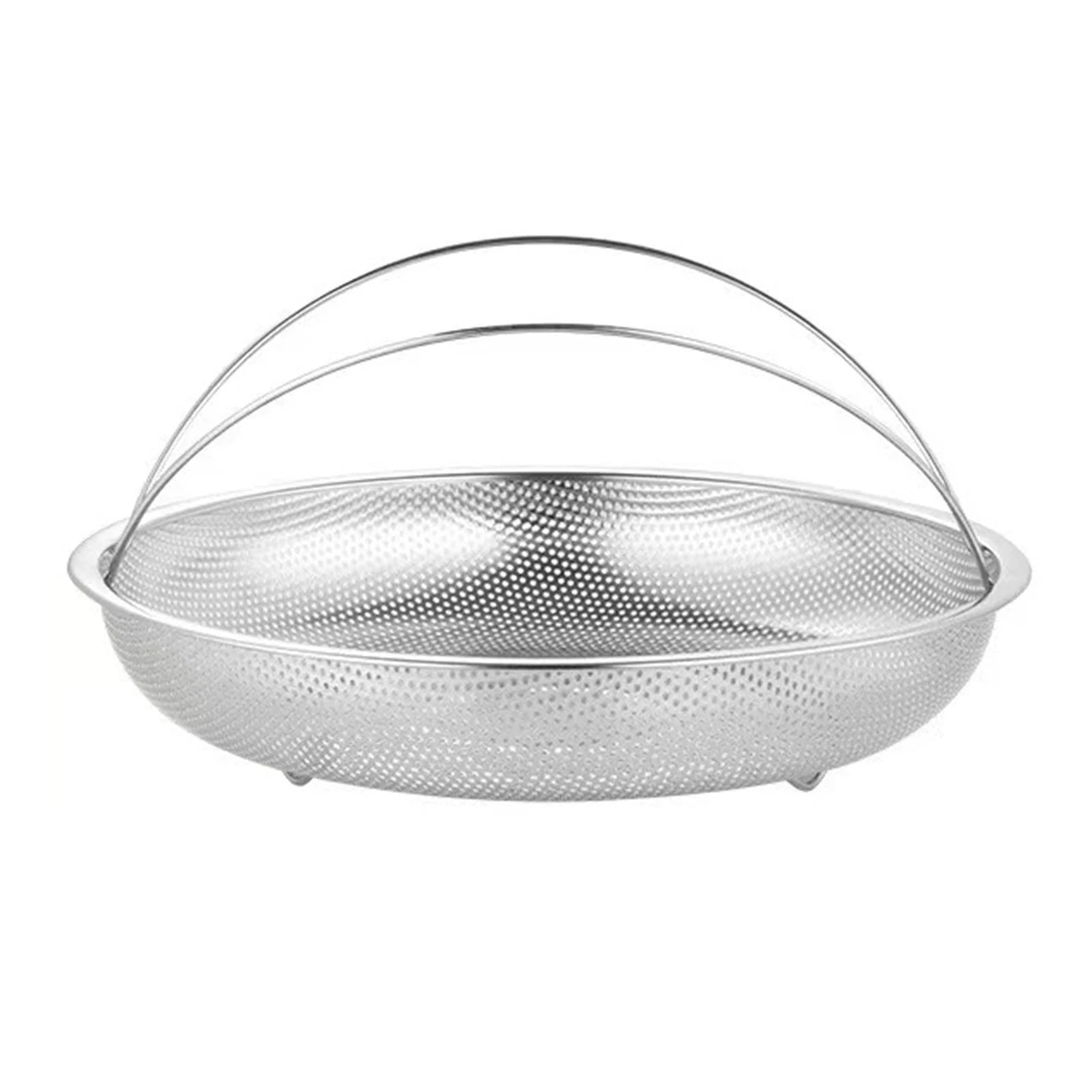 Stainless Steel Steaming Rack & Drain Basket | Multi-Use Steaming Rack Basket Peaceful Pleasures Health and Wellness 25.5cm A