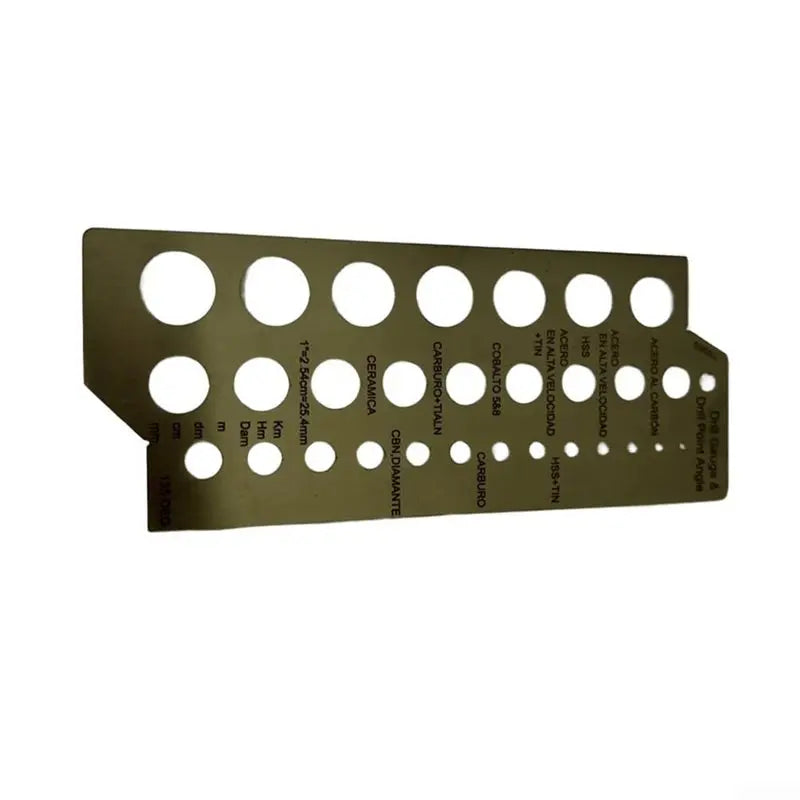 A36T-Decimal Markings 30 Hole Measurements Sharpening 135 And 118 Degree Bits With Decimal Markings And Angle Notches Peaceful Pleasures Health and Wellness