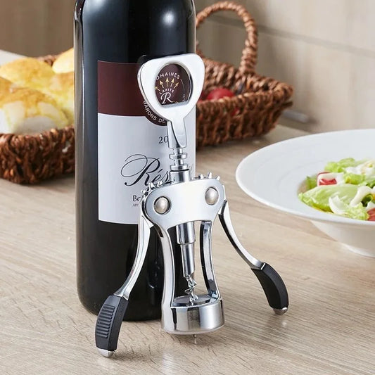 High End Wine Bottle Opener for Home Use Multi Functional Corkscrew Beer Opener Easy To Use Premium Quality Corkscrew Opener Peaceful Pleasures Health and Wellness