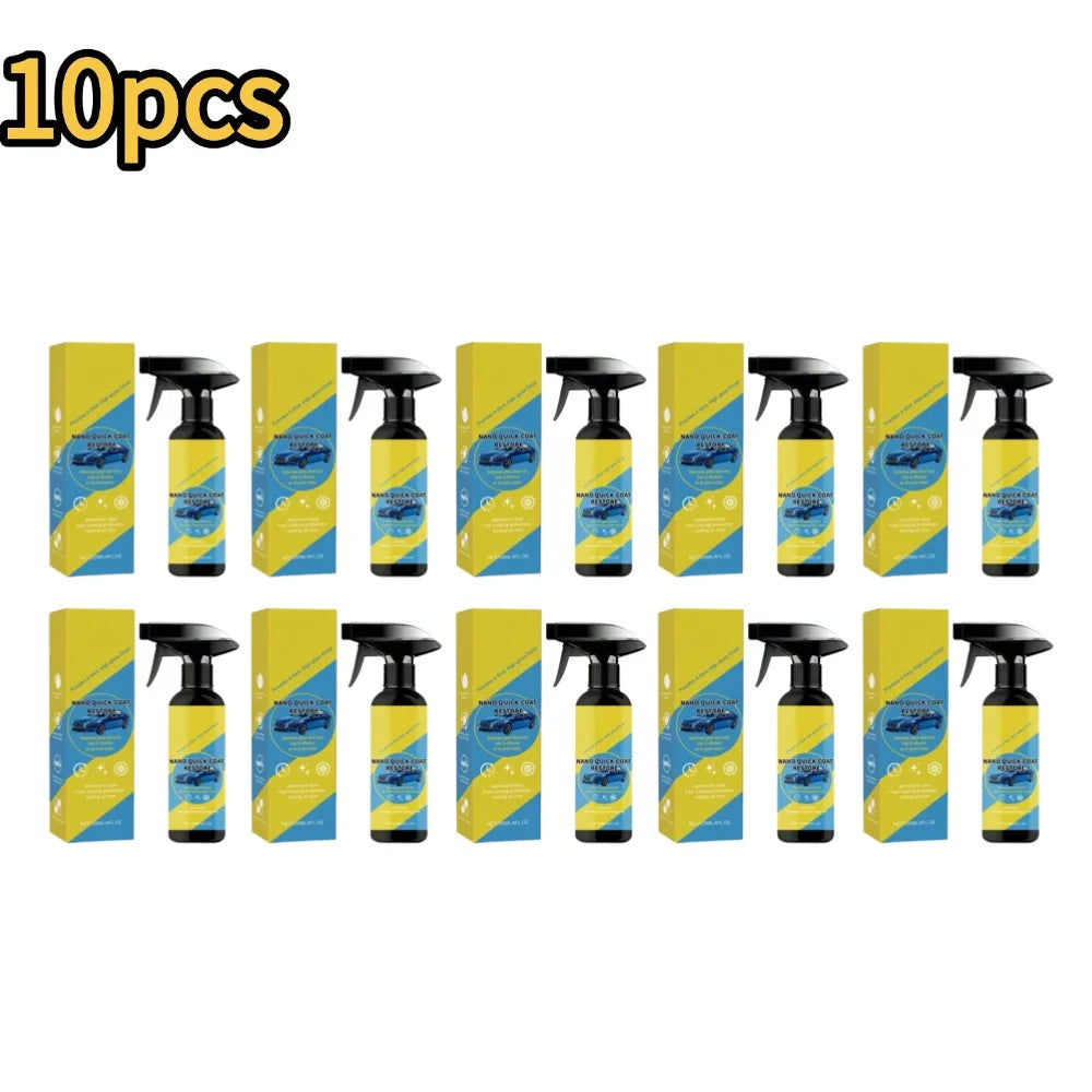 Nano Ceramic Coating Spray for Cars - Long Lasting Protection Peaceful Pleasures Health and Wellness 10pcs