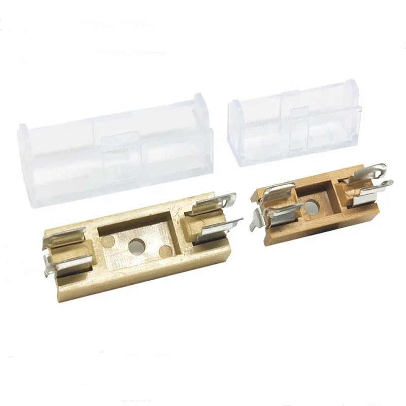 5pcs 5*20mm 6*30mm Glass Fuse Holder with Transparent Cover Fuse Blocks 5x20mm 6x30mm Insurance Header 250V Peaceful Pleasures Health and Wellness