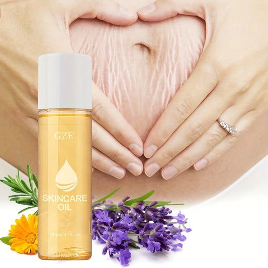 GZE Stretch Mark Oil – Fade & Prevent Marks | 125ml Moisturizing Stretch Mark Oil Peaceful Pleasures Health and Wellness