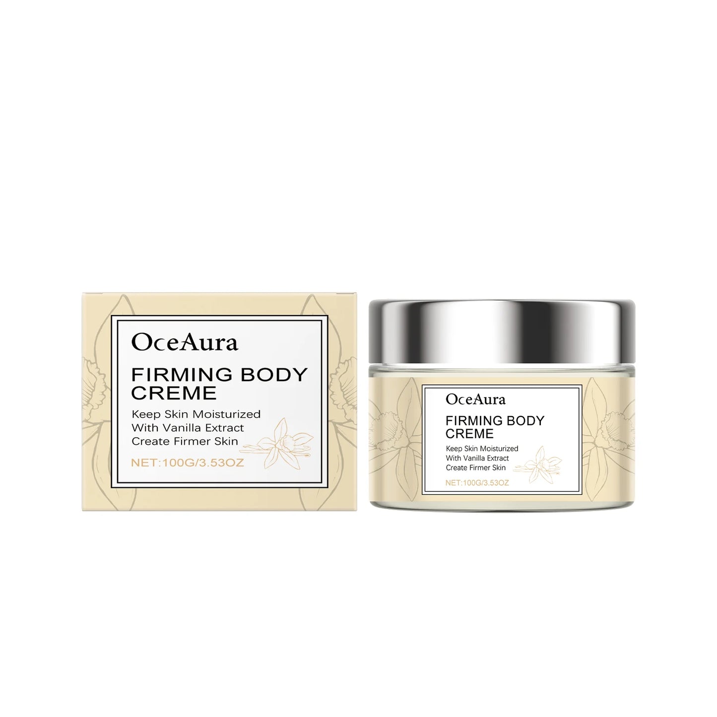 OceAura Vanilla Firming Body Lotion | Moisturize & Anti-Aging