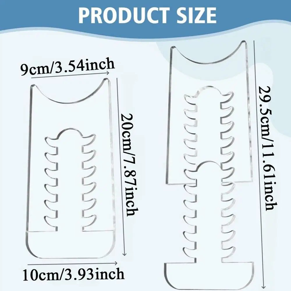 Clear Acrylic Couch Wall Spacer – Adjustable Furniture Stopper