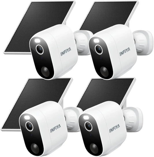 Solar-Powered Outdoor Security Camera – 2K, AI Detection & Color Night Vision Peaceful Pleasures Health and Wellness United States