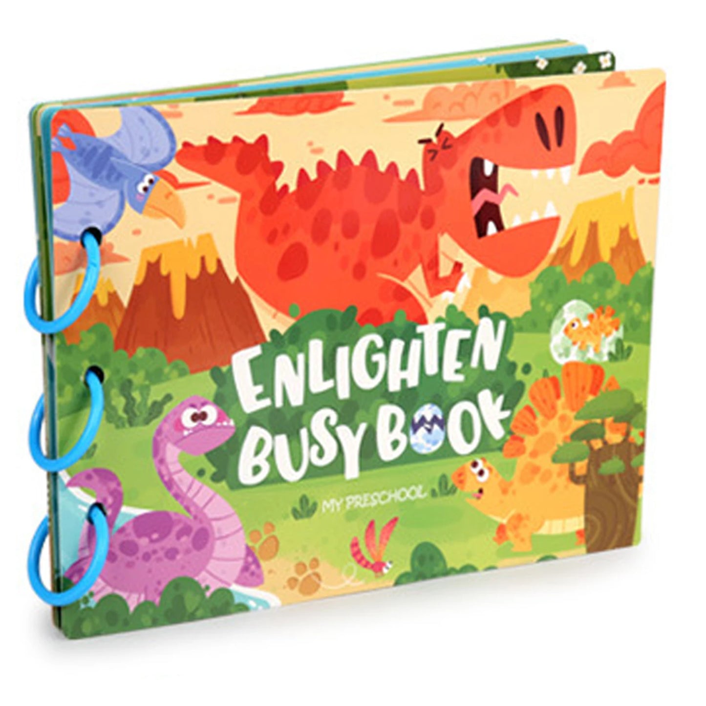 Kids Farm Letter Sticker Book – Reusable Montessori Busy Book