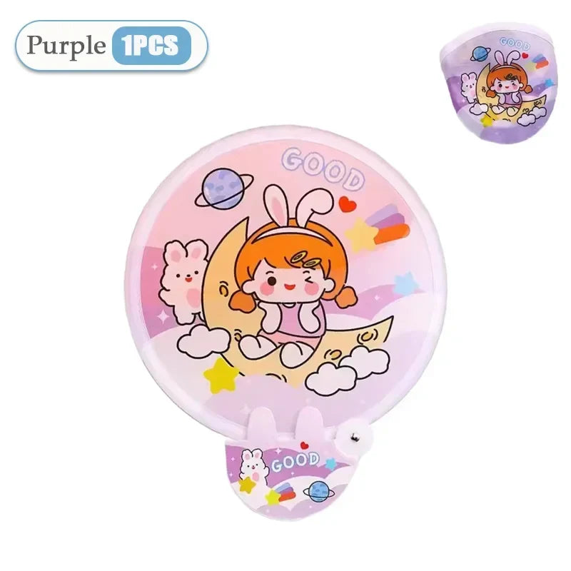 Mini Handheld Folding Fan – Portable Chinese Style Summer Fan
