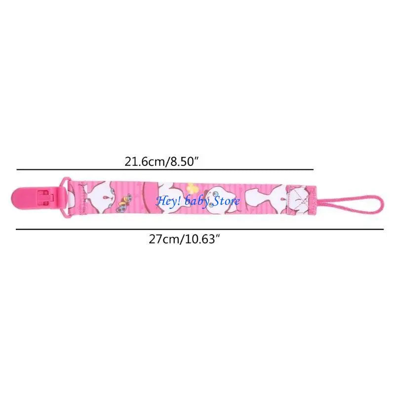 Baby Pacifier Clip Lanyard | Universal Teething & Bib Holder